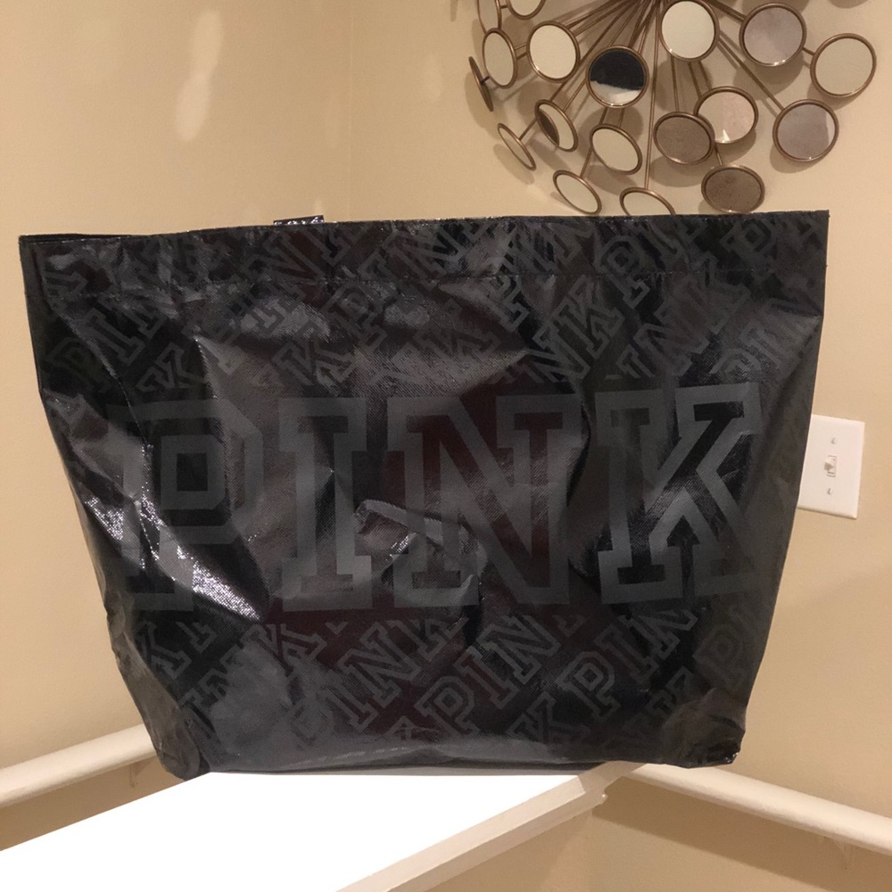 Pink Black Tote Bag - NEW